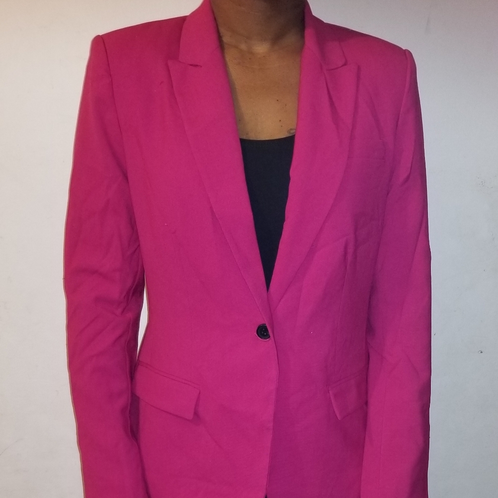 Vince camuto pink blazer